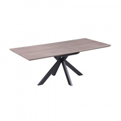 Bordeaux 1.6m Extn Dining Table Grey